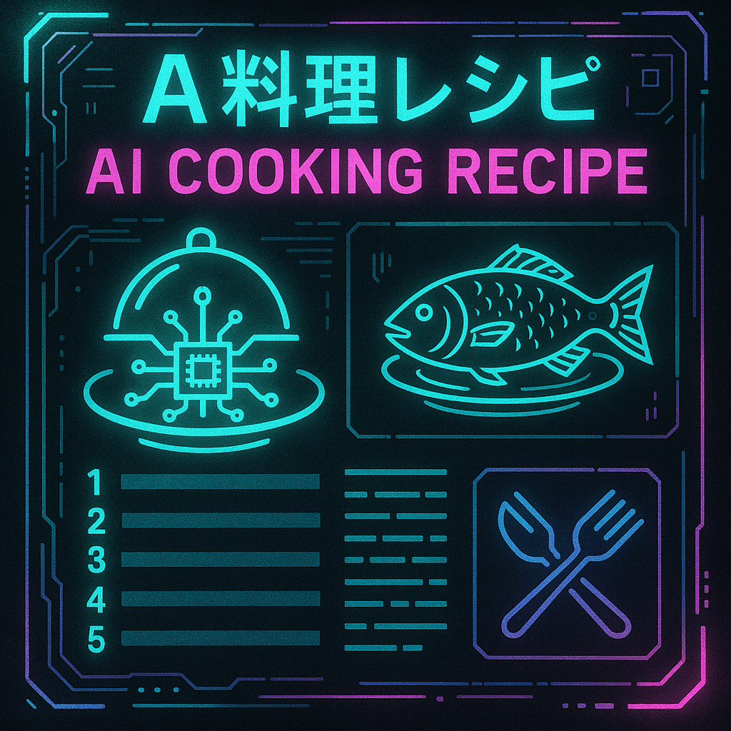 AI料理レシピ|AIと作る、美味しい毎日