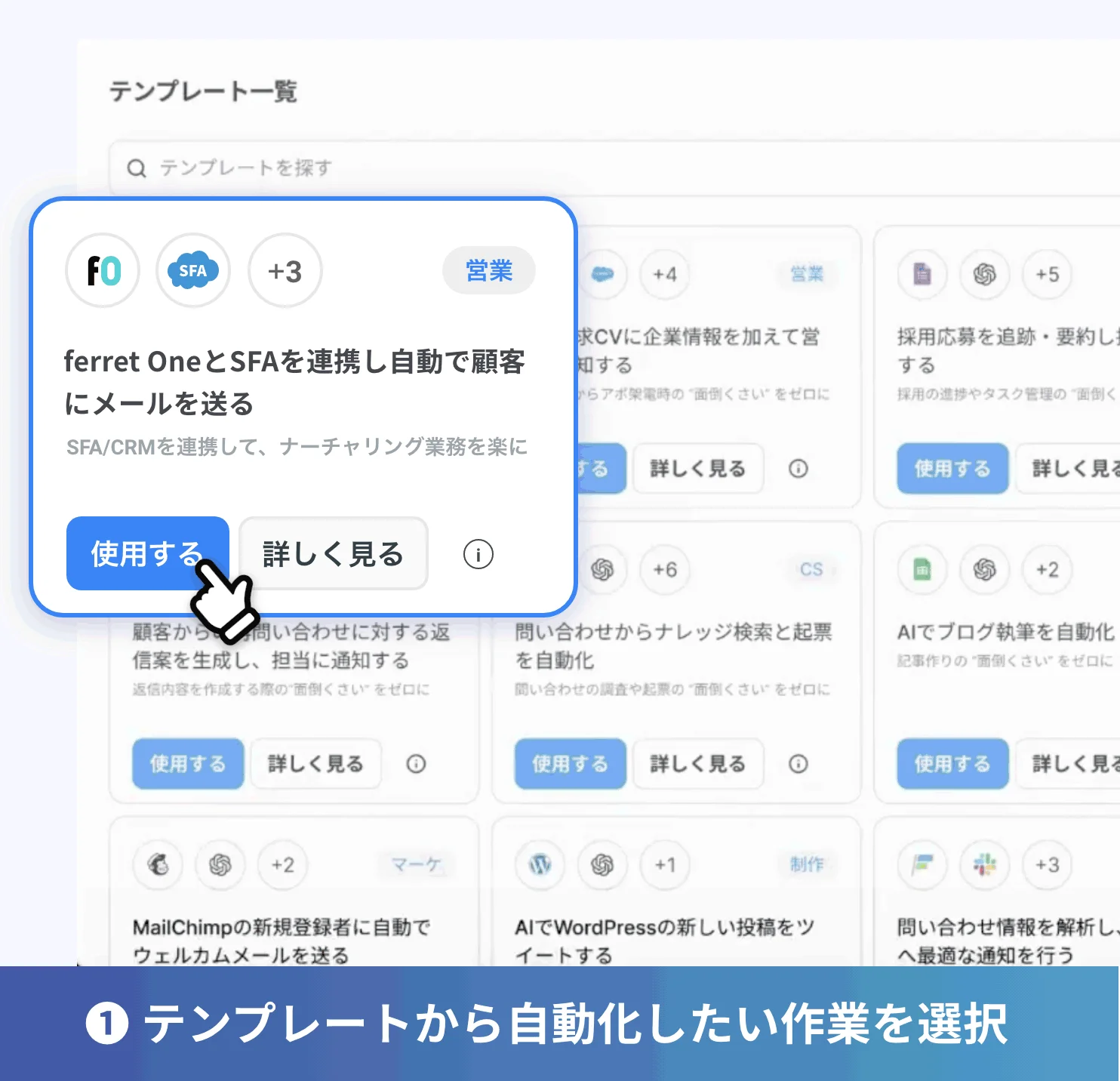 活用例：「休眠顧客のフォローアップ自動化」
