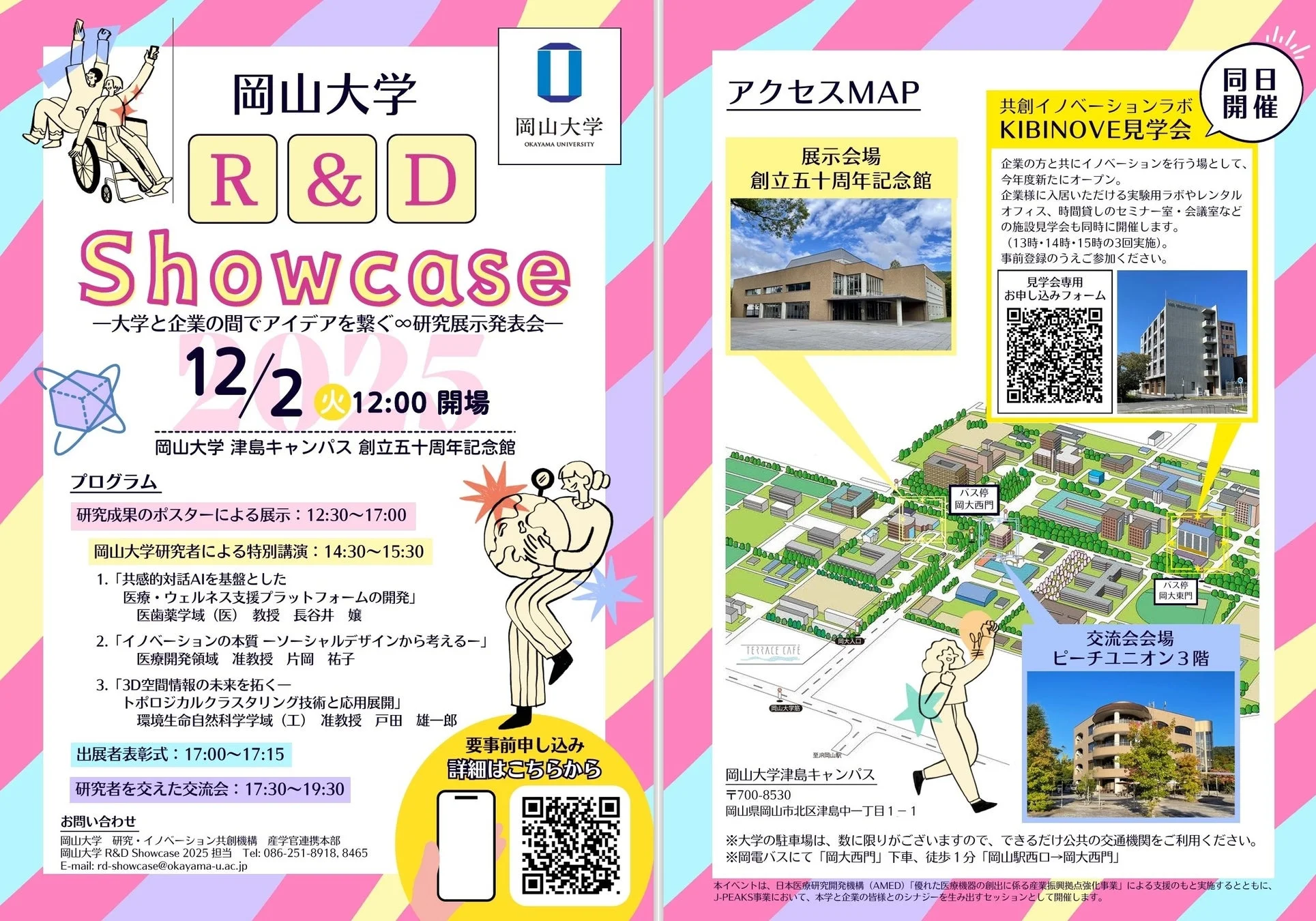 岡山大学 R&D Showcase 2025 ポスター