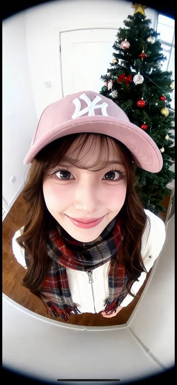 魚眼レンズ 生成後