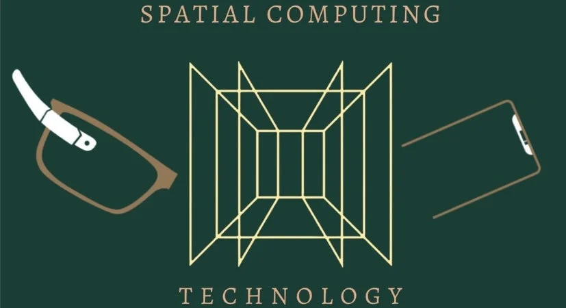 空間コンピューティング技術の概念図