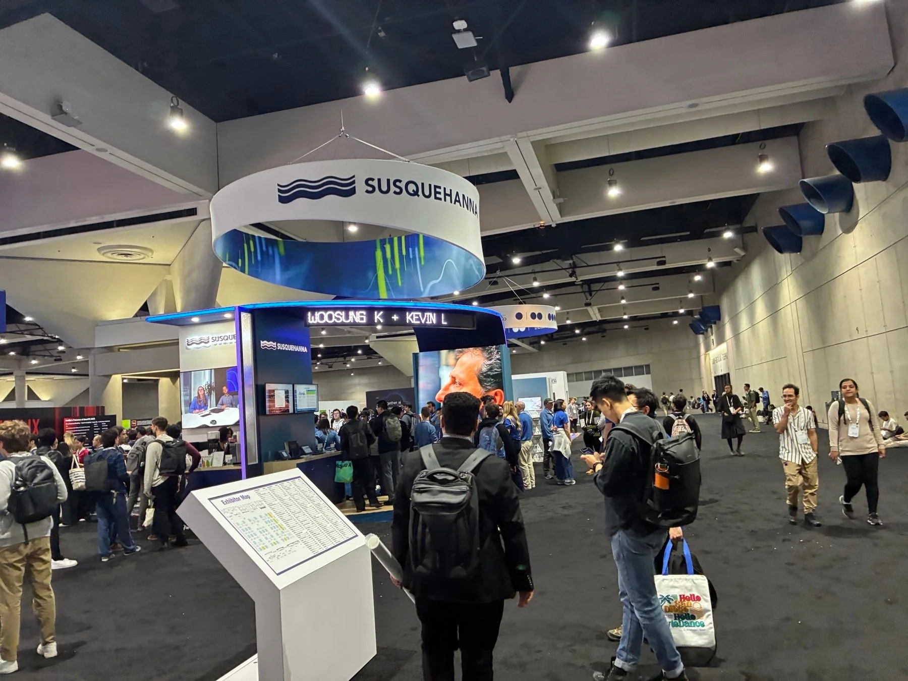 展示会場の様子