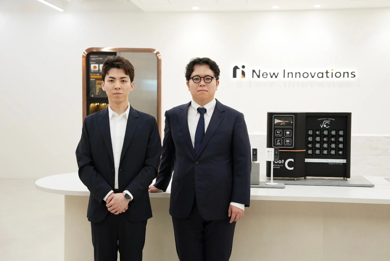 New Innovationsの代表取締役Co-CEO兼CTO中尾渓人氏とCo-CEO山田奨氏