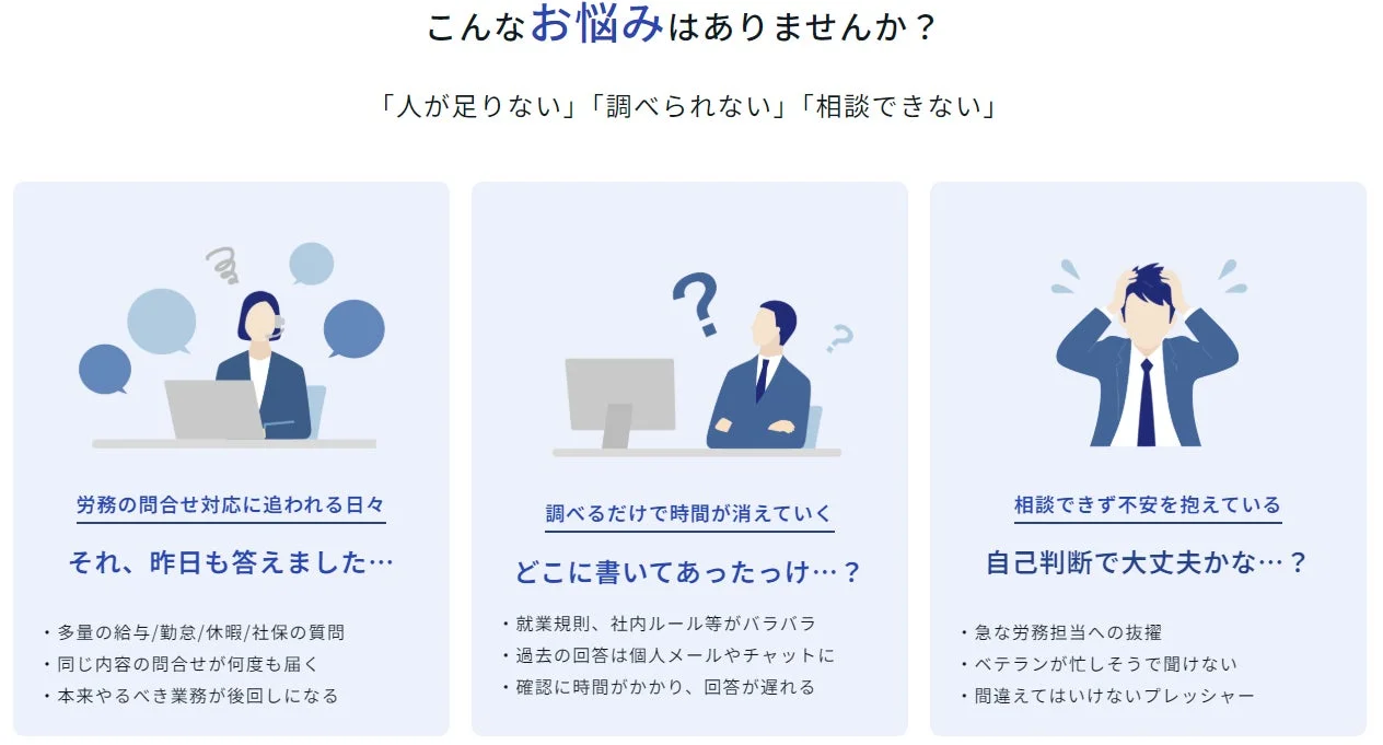 労務部門の課題