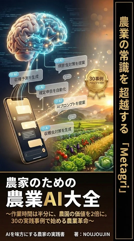 農家のための農業AI大全 書籍表紙