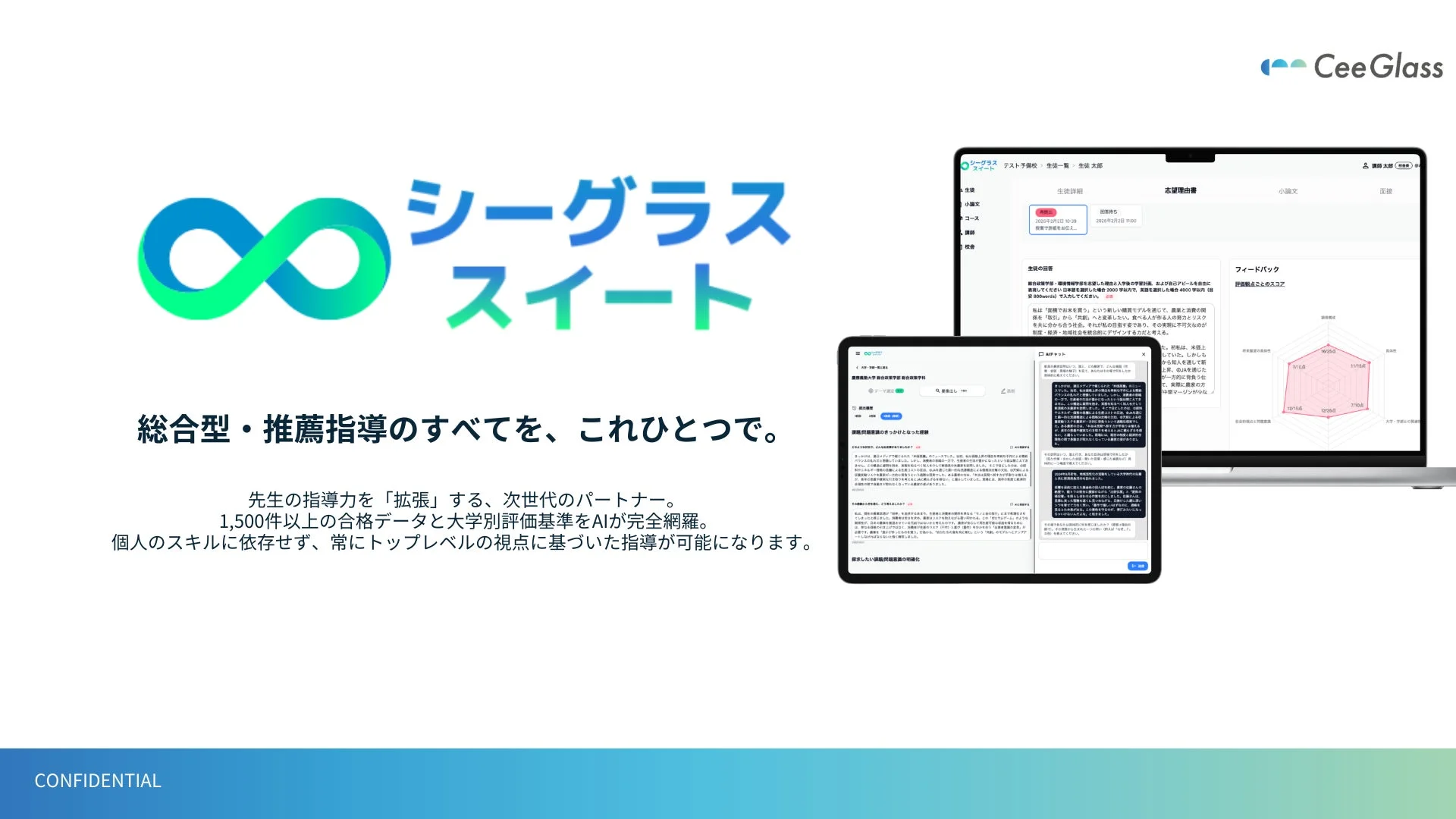 Cee Glass シーグラス スイートの画面