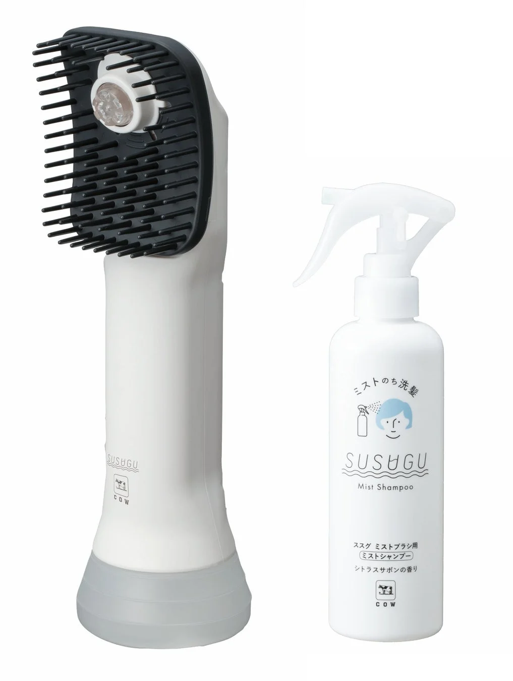 SUSUGU ミストシャンプーとミストブラシ