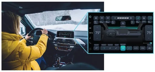 車載対話AIのデモイメージ