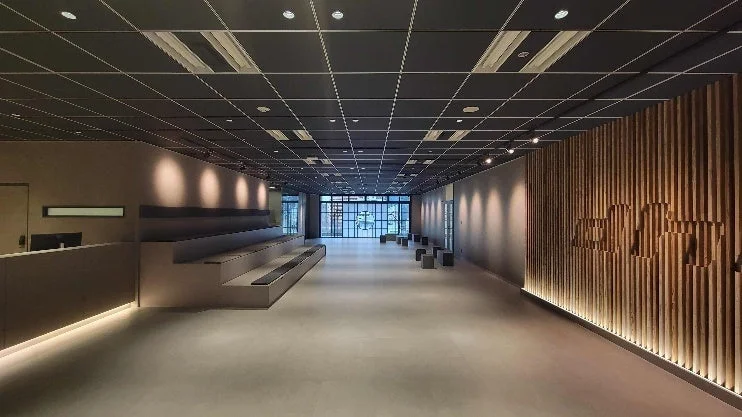 現代的な受付またはイベントスペース