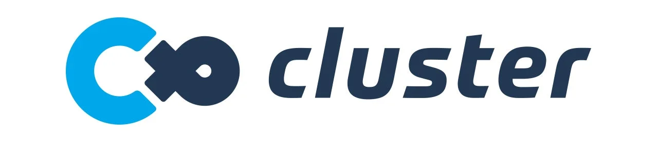 クラスター株式会社のロゴ