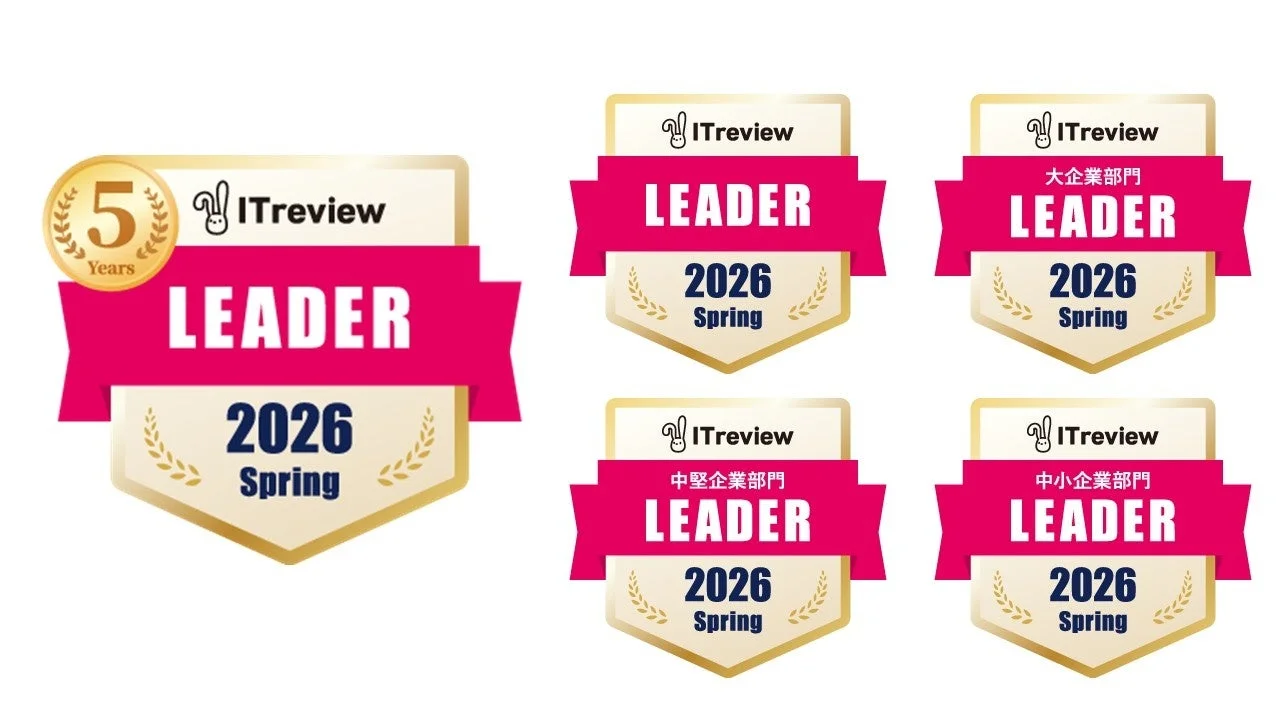 ITreview Leader 2026 Springのバッジ