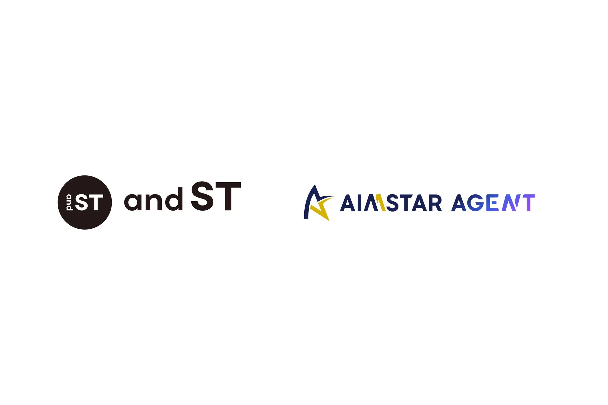アンドエスティとAIMSTAR AGENTのロゴ