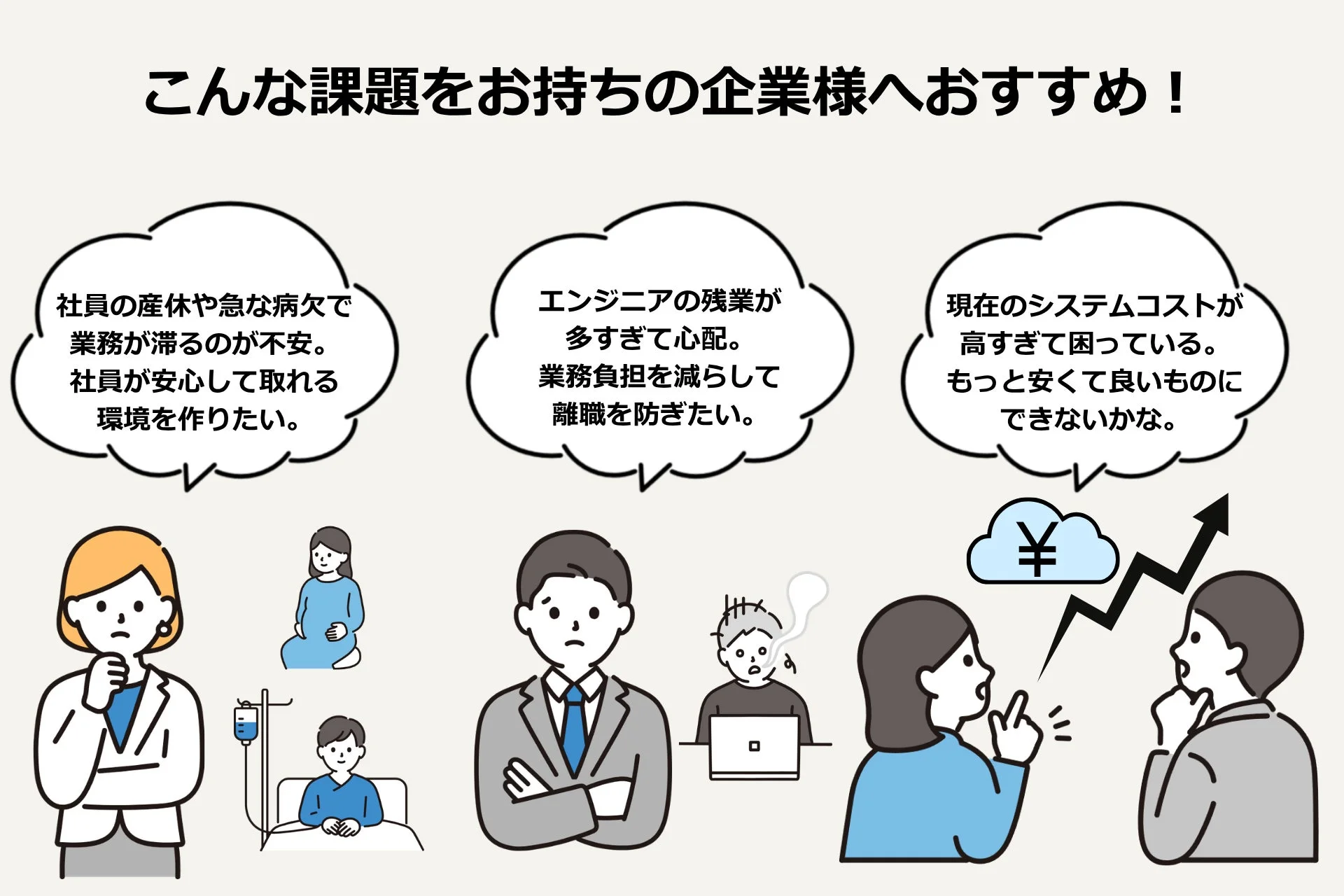 企業が抱える課題