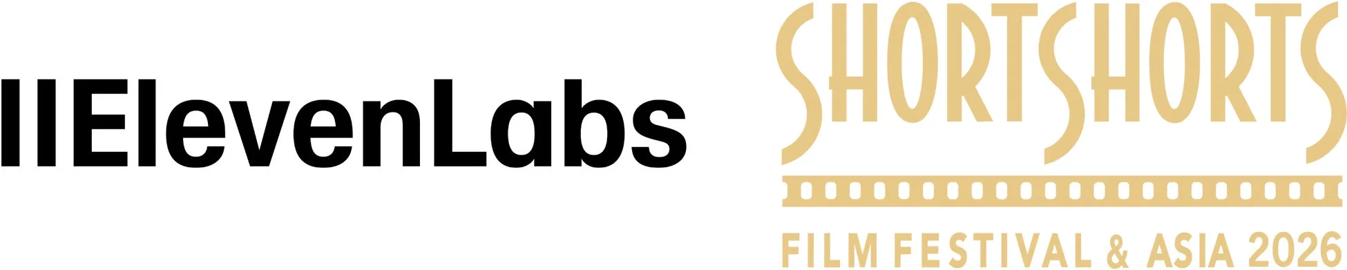 ElevenLabsとShort Shorts Film Festival & Asia 2026のロゴ