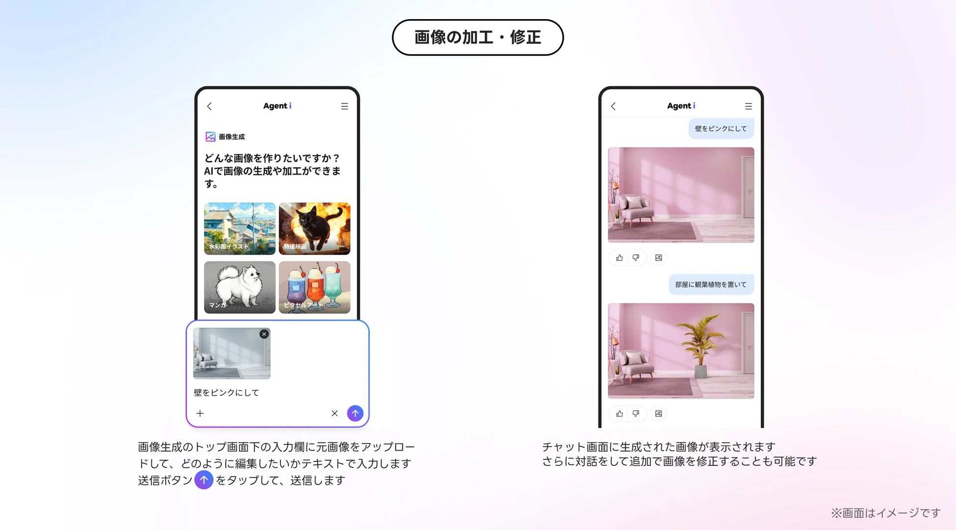 画像の加工・修正