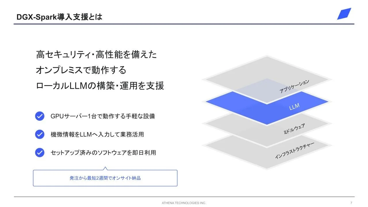 DGX-Spark導入支援とは