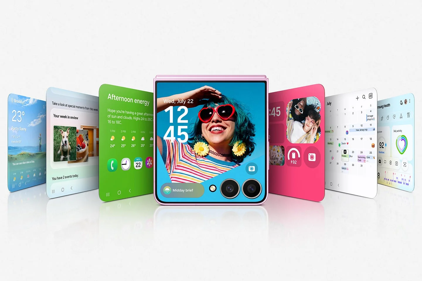 Samsung Galaxy Z Flip8のカバー画面