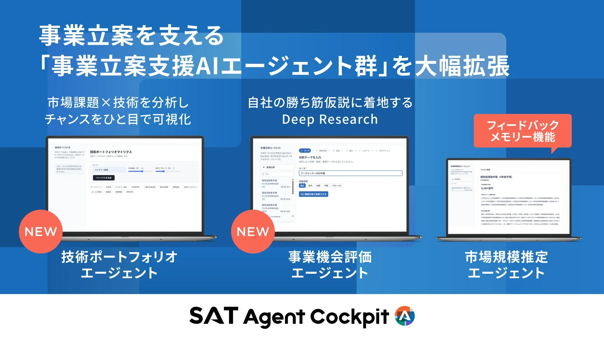 事業立案支援AIエージェント群の拡張