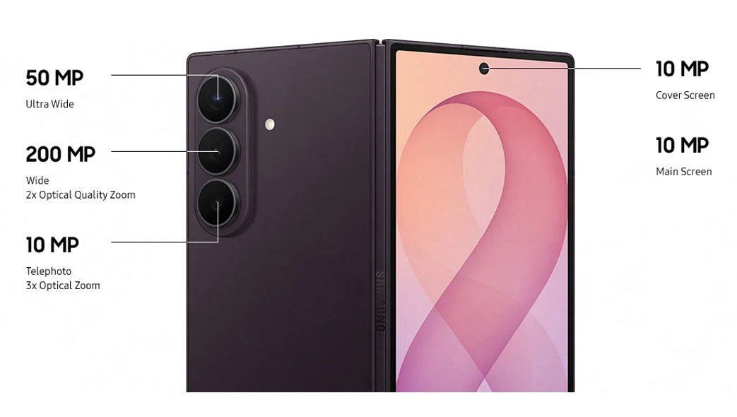 Samsung Galaxy Z Fold8 Ultra カメラとディスプレイの解像度