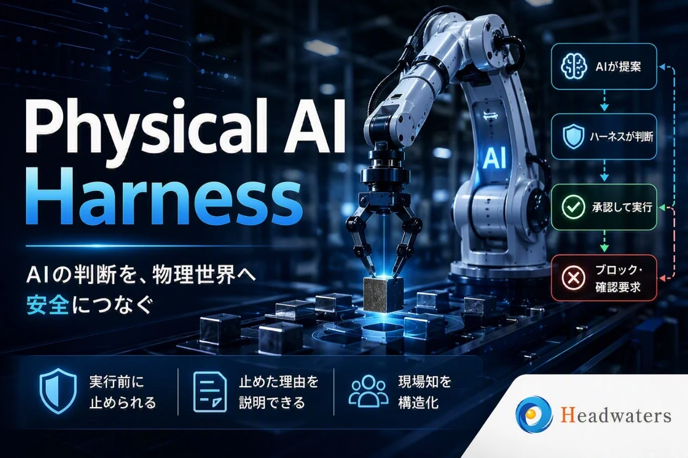 Physical AI Harness構想図