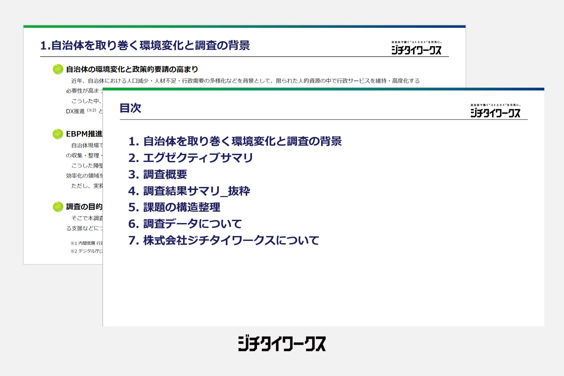 調査レポートの背景