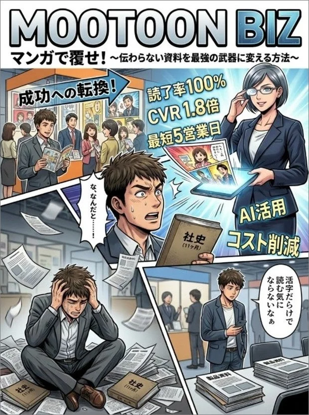 MOOTOON BIZ マンガで覆せ！