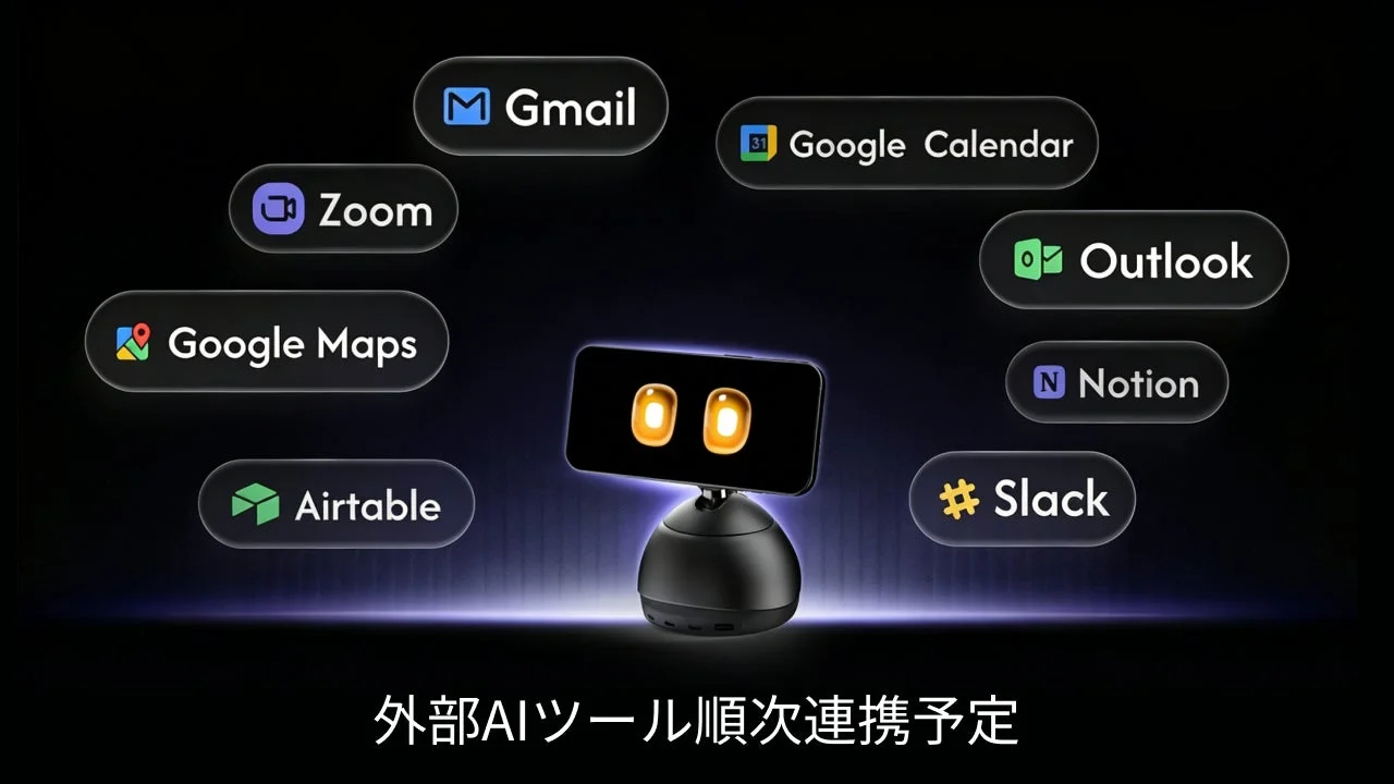外部AIツール順次連携予定