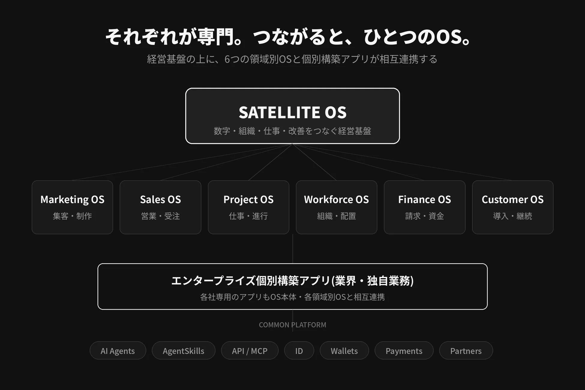SATELLITE OS システム全体像